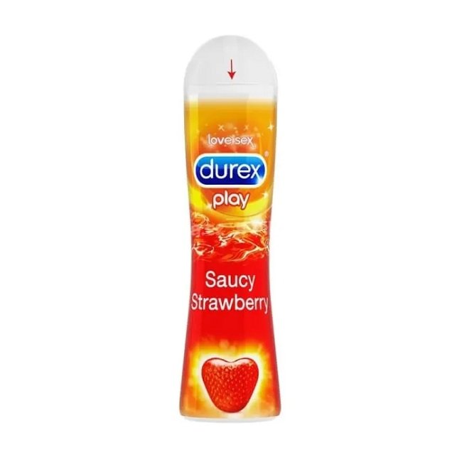 Φωτογραφία προϊόντος: Durex Play Saucy Strawberry Λιπαντικό με Γεύση Φράουλα 50ml