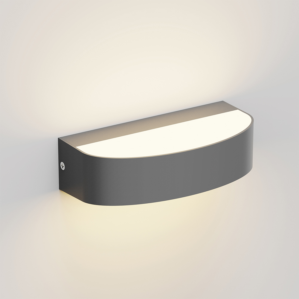 Φωτογραφία προϊόντος: it-Lighting Caror LED 9W 3CCT Up & Down Εξωτερικό Φωτιστικό Ανθρακί (80204040)