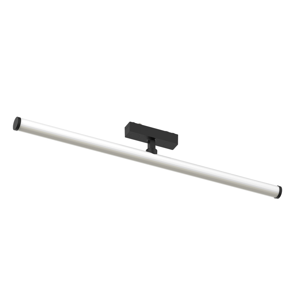 Φωτογραφία προϊόντος: InLight Φωτιστικό LED 20W 3000K για Ultra-Thin μαγνητική ράγα, μαύρη απόχρωση (T04201-BL) D:80x8,7cm