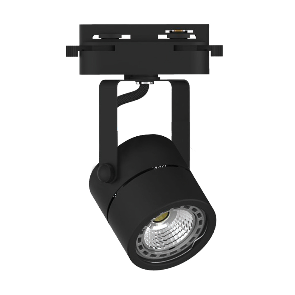 Φωτογραφία προϊόντος: InLight Σποτ Ράγας Μαύρο 1XGU10 D:8cmX14cm (T00600-BL)