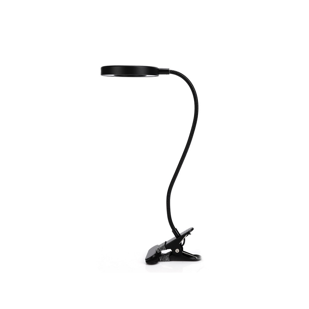 Φωτογραφία προϊόντος: InLight Φωτιστικό LED 7W 3CCT με κλίπ μαύρο D:38cm (3044-BL)