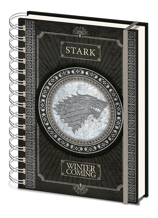 Φωτογραφία προϊόντος: Game Of Thrones Stark Winter Is Coming A5 Wiro Notebook