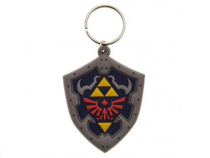 Φωτογραφία προϊόντος: The Legend of Zelda Hylian Shield Rubber Keychain
