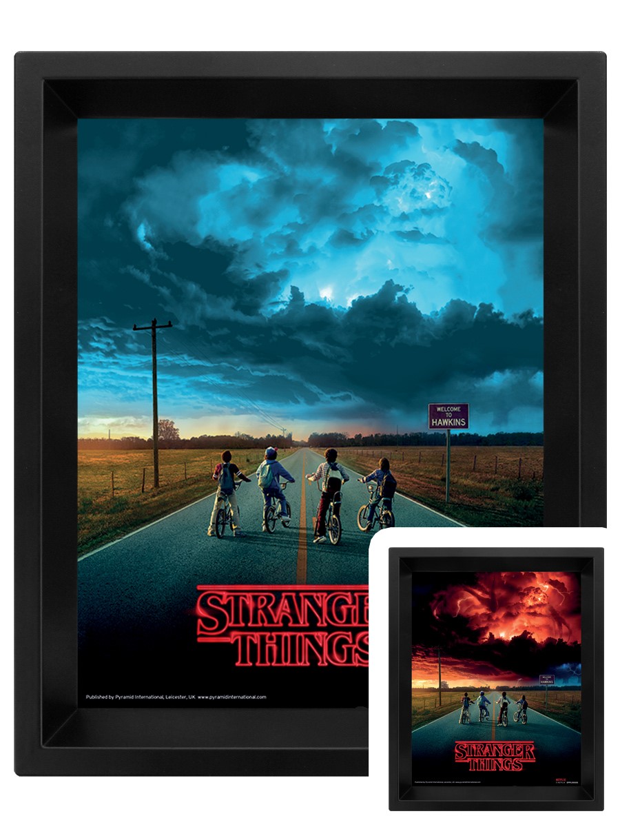 Φωτογραφία προϊόντος: Stranger Things Mind Flayer 3D Framed Lenticular Poster