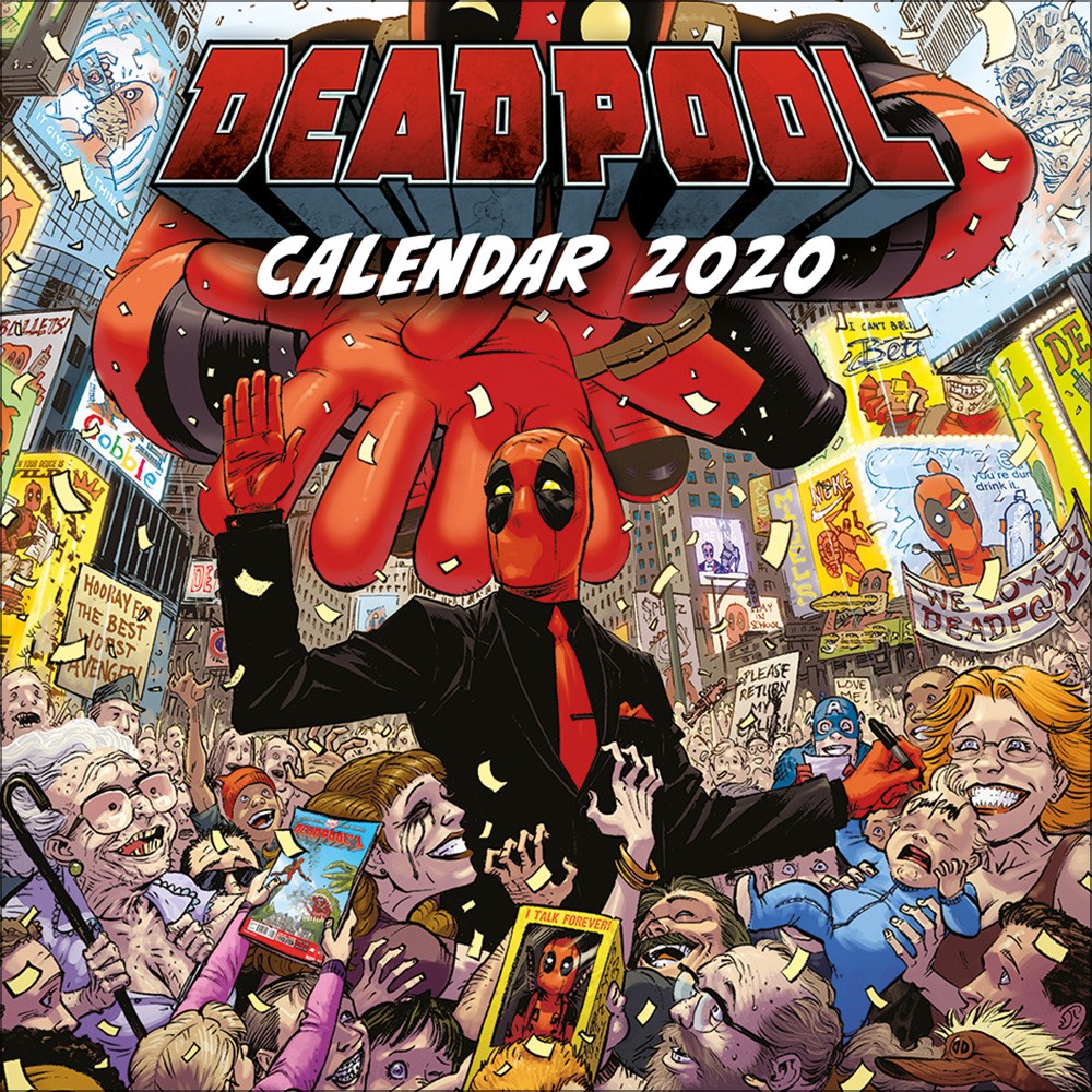 Φωτογραφία προϊόντος: Coolmerch Deadpool 2020 Wall Calendar
