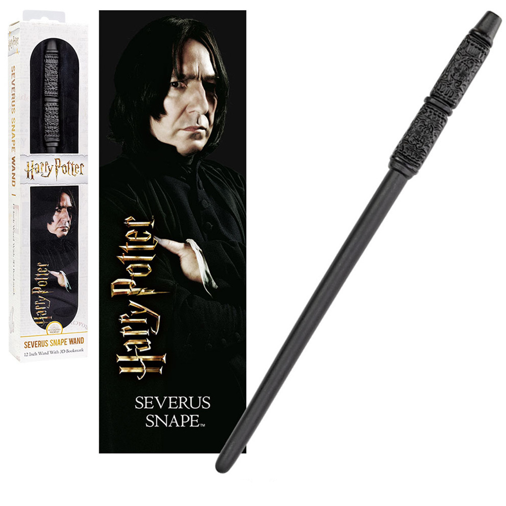 Φωτογραφία προϊόντος: Coolmerch Harry Potter – Severus Snape 30 cm Wand With 3D Bookmark