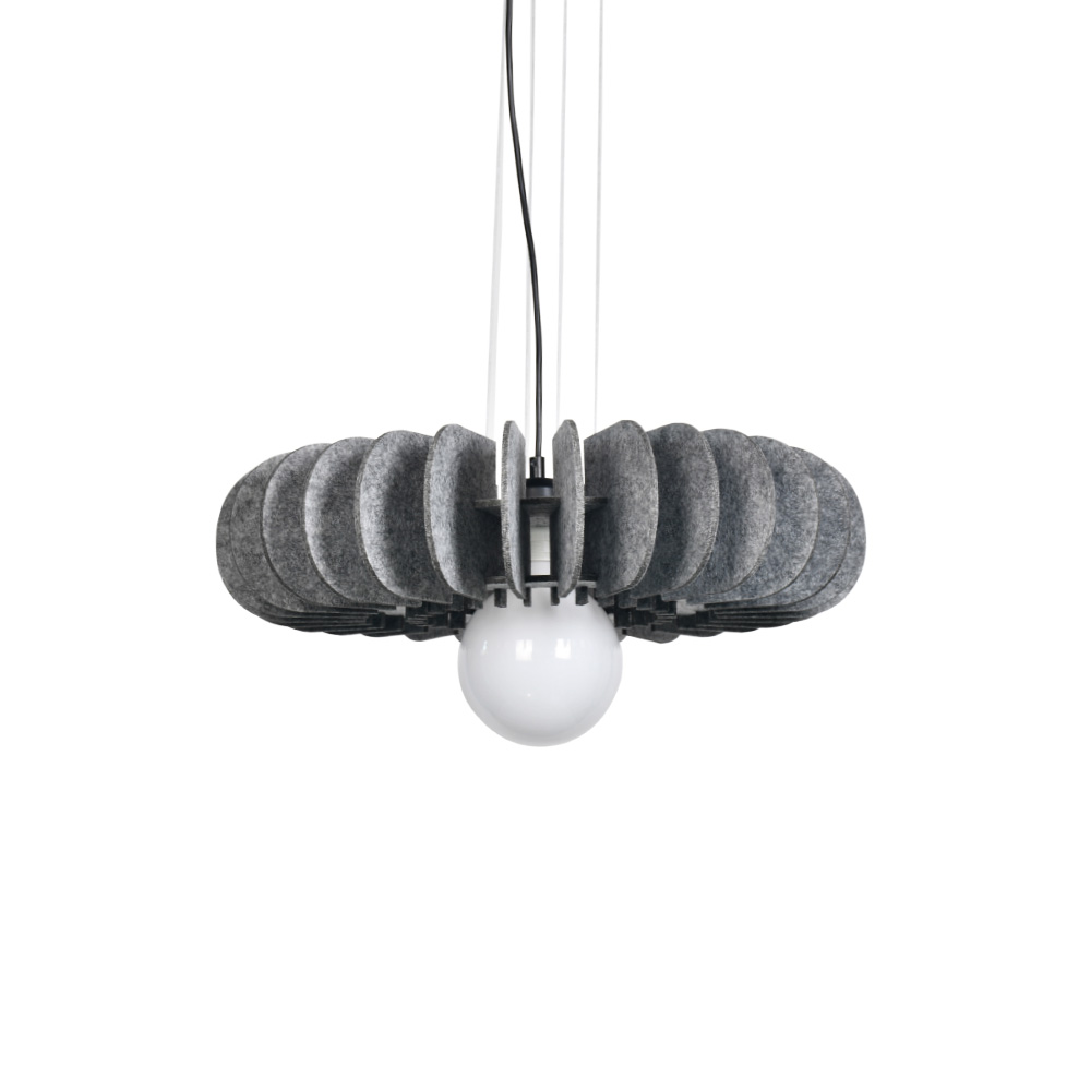 Φωτογραφία προϊόντος: Inlight Acoustic Light 1xE27 Pendant Light D:50x12cm (4059)