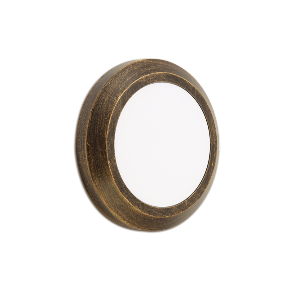 Φωτογραφία προϊόντος: ACALIGHT SLIM01NR LED Round Επίτοιχο Φωτιστικό RUST 230V AC IP65 4W 3000K 310lm RA80