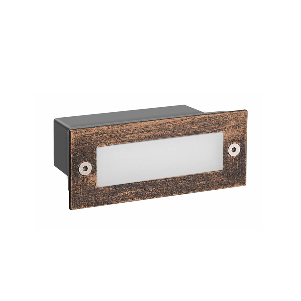 Φωτογραφία προϊόντος: ACALIGHT LED Step Luminaire 110x44 R 2W 6000K 100Lm 230V IP54 RA80 (PAS260RP)