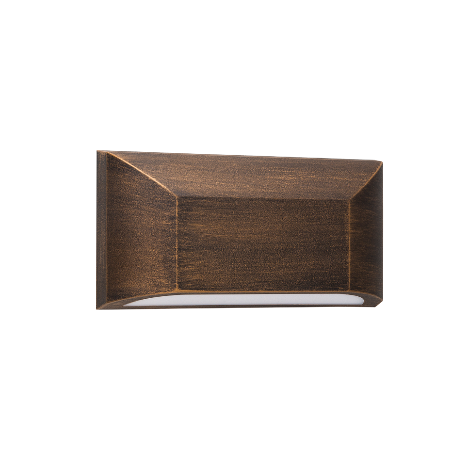 Φωτογραφία προϊόντος: ACALIGHT SLIM22R LED Wall Rectangle Luminaire Rust 230V AC IP65 6W 3000K 350lm RA80