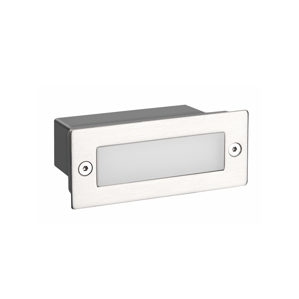 Φωτογραφία προϊόντος: LED Step Luminaire 110x44 mm 2W 6000K 100Lm 230V IP54 RA80 PAS260NMP