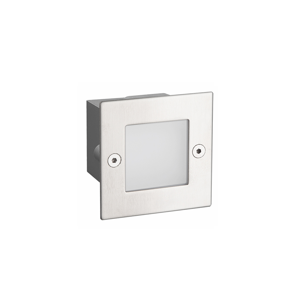 Φωτογραφία προϊόντος: LED Step LuminAire 70x70 NM 2W 6000K 100Lm 230V IP54 RA80 PAS260NMS