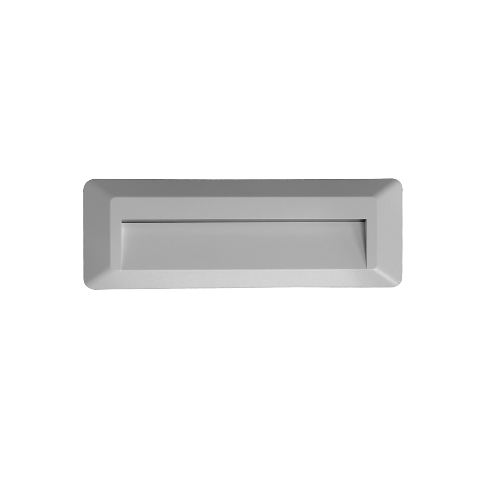 Φωτογραφία προϊόντος: ACALIGHT SLIM32N LED Φωτιστικό Τοίχου Ορθογώνιο Γκρι 230V AC IP65 2W 3000K 100lm RA80