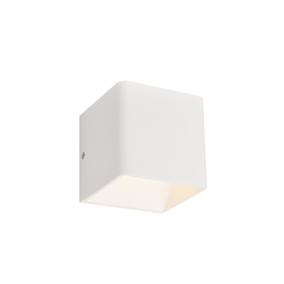 Φωτογραφία προϊόντος: ACALIGHT NEPHELE Λευκή Απλίκα LED Up-Down Cube 1x3W 230V 4000K (L350374)