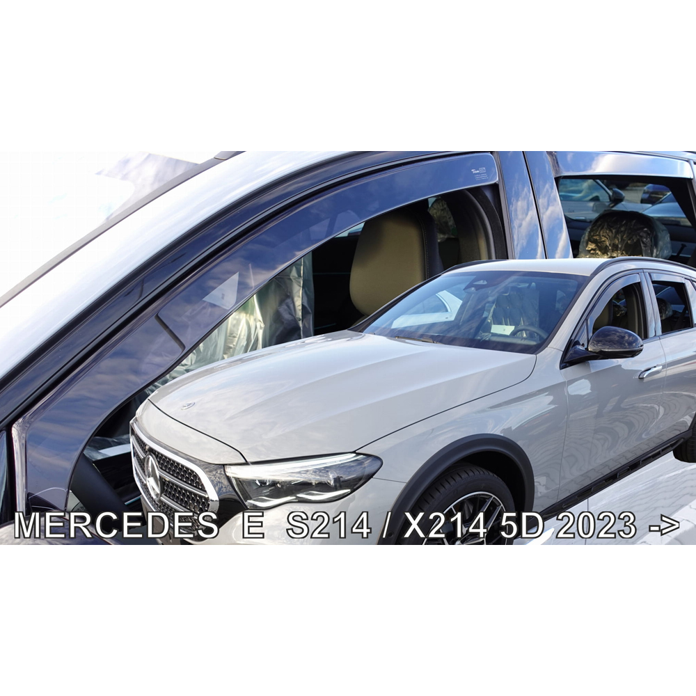 Φωτογραφία προϊόντος: ΑΝΕΜΟΘΡΑΥΣΤΕΣ ΓΙΑ MERCEDES E-KLAS S214 5D/X214 ALL-TERRAIN 5D 2023+ ΣΕΤ ΑΥΤΟΚΙΝΗΤΟΥ ΑΠΟ ΕΥΚΑΜΠΤΟ ΦΙΜΕ ΠΛΑΣΤΙΚΟ HEKO - 4 ΤΕΜ - Heko - ΑΝΕΜ.SET23655