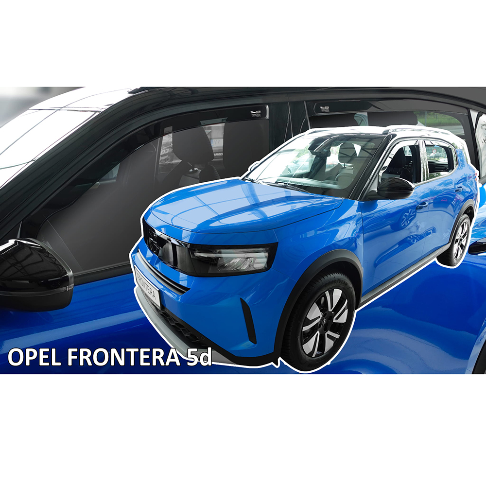 Φωτογραφία προϊόντος: Heko - Ανεμοθραύστες Για Opel Frontera 2024 > 5πορτο / SUV Σετ Αυτοκινήτου Από Εύκαμπτο Φιμέ Πλαστικό - 4 τεμ. (ΑΝΕΜ.SET25413) - Heko - ΑΝΕΜ.SET25413
