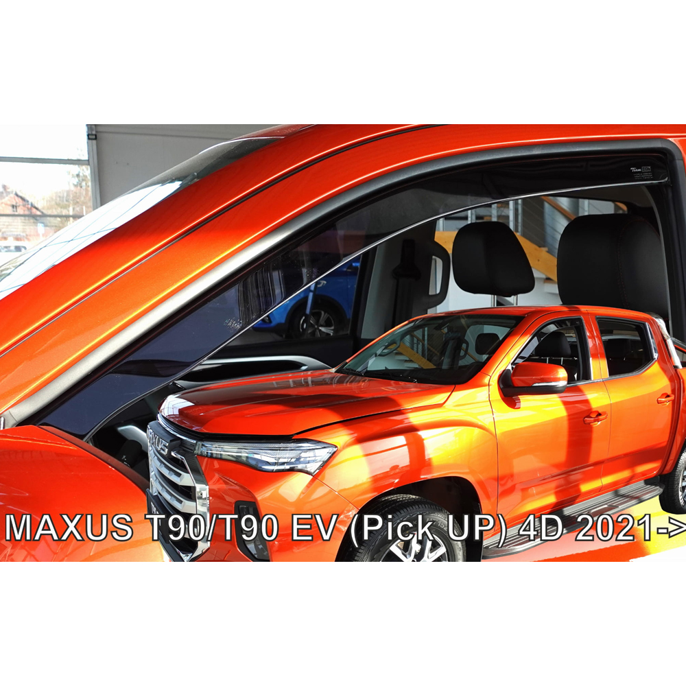 Φωτογραφία προϊόντος: ΑΝΕΜΟΘΡΑΥΣΤΕΣ ΓΙΑ MAXUS T90/T90EV PICKUP 4D 2021+ ΖΕΥΓΑΡΙ ΑΠΟ ΕΥΚΑΜΠΤΟ ΦΙΜΕ ΠΛΑΣΤΙΚΟ HEKO - 2 ΤΕΜ - Heko - ΑΝΕΜ.22108