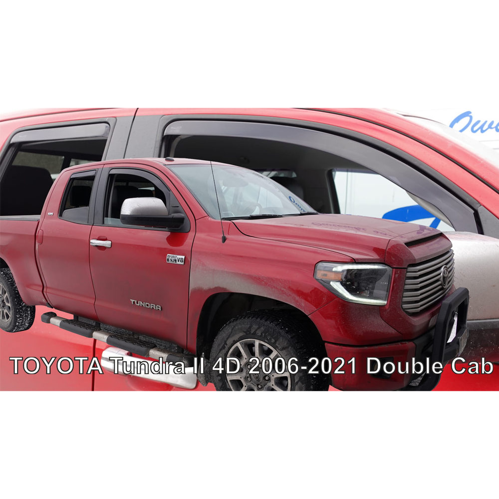 Φωτογραφία προϊόντος: ΑΝΕΜΟΘΡΑΥΣΤΕΣ ΓΙΑ TOYOTA TUNDRA II 4D 2006-2021 ΔΙΠΛΗ ΚΑΜΠΙΝΑ ΣΕΤ ΑΥΤΟΚΙΝΗΤΟΥ ΑΠΟ ΕΥΚΑΜΠΤΟ ΦΙΜΕ ΠΛΑΣΤΙΚΟ HEKO - 4 ΤΕΜ. - Heko - ΑΝΕΜ.SET29689