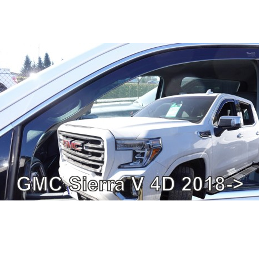 Φωτογραφία προϊόντος: ΑΝΕΜΟΘΡΑΥΣΤΕΣ ΓΙΑ GMC SIERRA V 4D 2018+ ΖΕΥΓΑΡΙ ΑΠΟ ΕΥΚΑΜΠΤΟ ΦΙΜΕ ΠΛΑΣΤΙΚΟ HEKO - 2 ΤΕΜ. - Heko - ΑΝΕΜ.23908