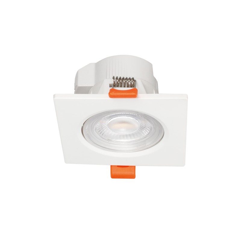 Φωτογραφία προϊόντος: ACALIGHT FALKO7S LED SMD Χωνευτό Κινητό Φωτιστικό Σποτ με Διακόπτη, Λευκό Τετράγωνο 7W