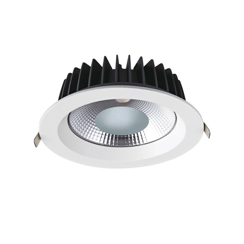 Φωτογραφία προϊόντος: ACALIGHT VIDO2065 LED Λευκό Χωνευτό Φωτιστικό 230V AC 20W 6500K 2600LM 90° Ra80 Φ140x63mm