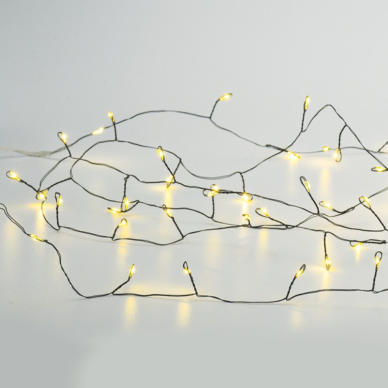 Φωτογραφία προϊόντος: ΛΑΜΠΑΚΙΑ 50 LED 3W ΘΕΡΜΟ ΛΕΥΚΟ ΣΕ ΣΕΙΡΑ ΜΕ ΜΠΑΤΑΡΙΕΣ 3xAA, ΜΑΥΡΟ ΚΑΛΩΔΙΟ ΧΑΛΚΟΥ 2,5m, IP20, 300mm