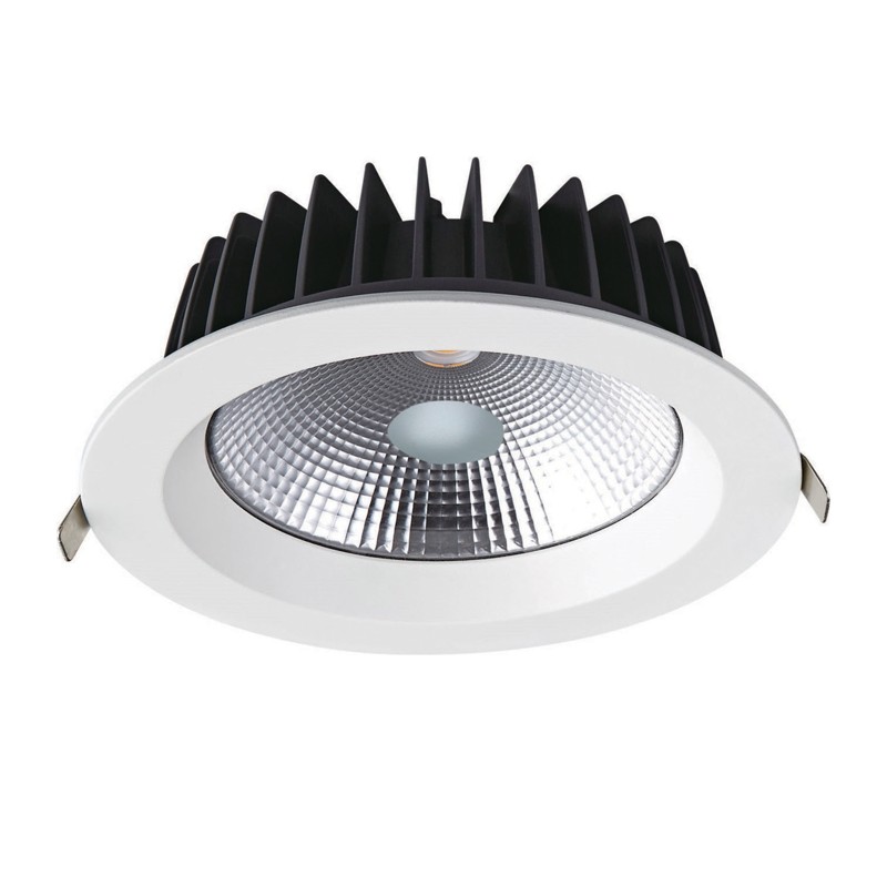 Φωτογραφία προϊόντος: ACALIGHT LED Λευκό Χωνευτό Φωτιστικό 230V AC 40W 6500K 5000LM 100° Ra80 Φ230x77mm VIDO4065