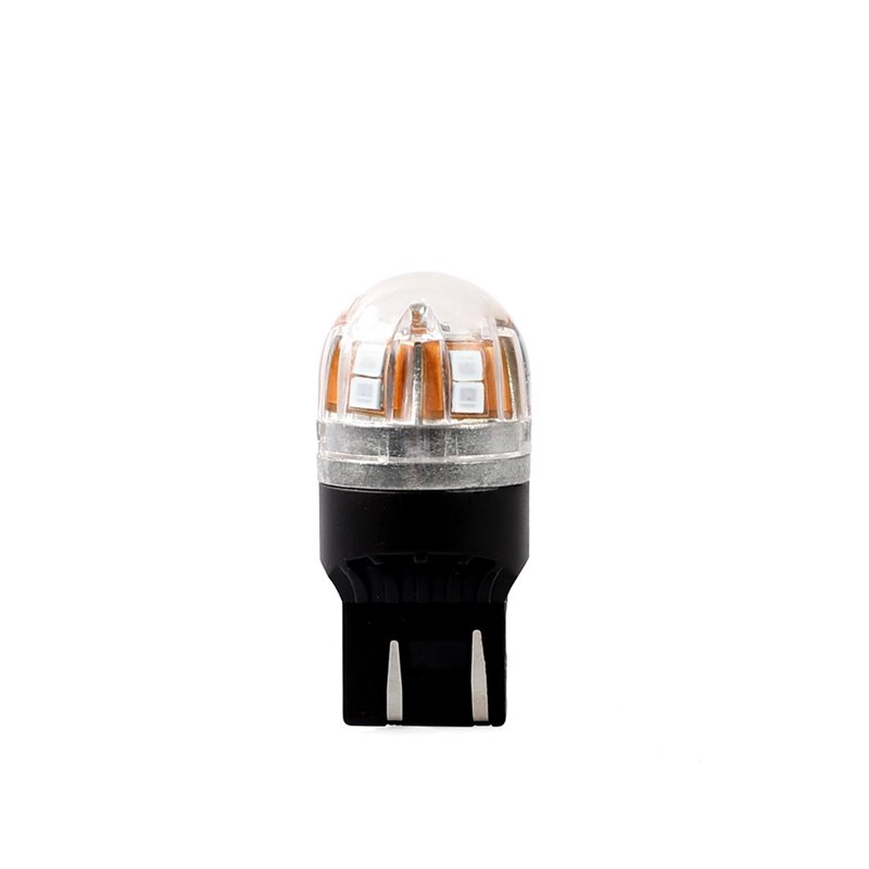 Φωτογραφία προϊόντος: W21/5W (T20) LED ΚΟΚΚΙΝΟ CAN-BUS 12/24V W3x16q 15xSMD2835 Μ-TECH - 1 ΤΕΜ.