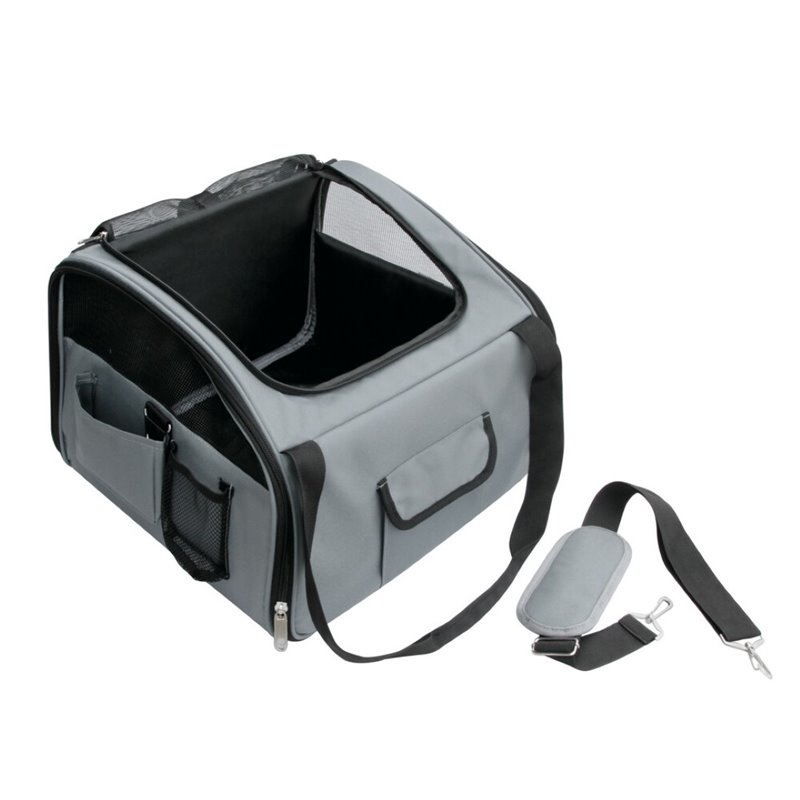 Φωτογραφία προϊόντος: Lampa Car Pets Kennel 2-in-1 (S) 40x38x28cm – Τσάντα μεταφοράς/κάθισμα αυτοκινήτου σκύλου με λουρί