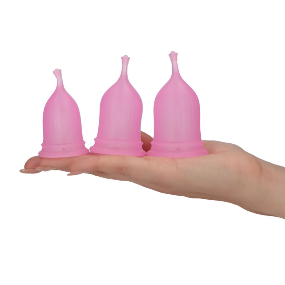 Φωτογραφία προϊόντος: Toyz4Lovers Menstrual Cup Set – Σετ Κυπέλλων Περιόδου (3 Τεμάχια)