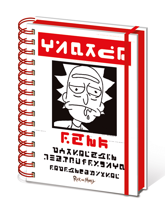 Φωτογραφία προϊόντος: Coolmerch Rick and Morty - A5 "Wanted" Wiro Notebook