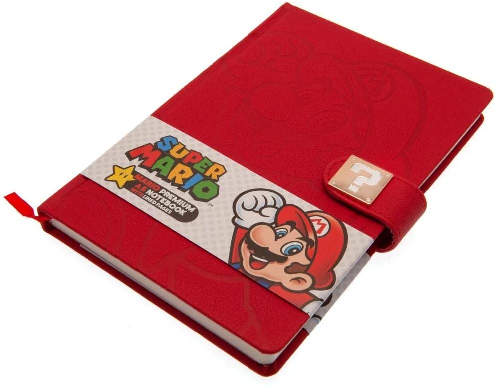 Φωτογραφία προϊόντος: Coolmerch Nintendo - Super Mario (Jump Red) A5 Premium Hardback Notebook
