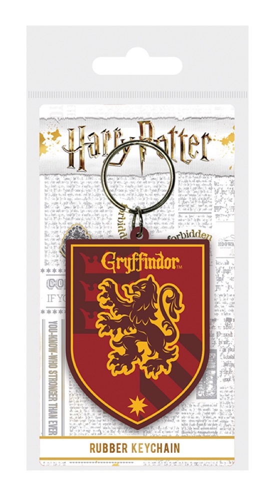 Φωτογραφία προϊόντος: Harry Potter - Gryffindor House Crest Rubber Keychain