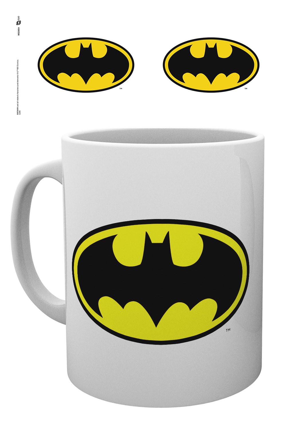 Φωτογραφία προϊόντος: Coolmerch DC Comics - Batman (Classic Logo) White Mug