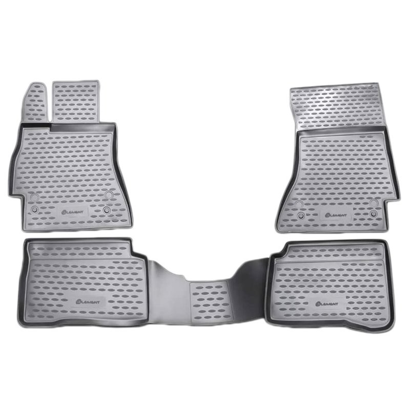 Φωτογραφία προϊόντος: MERCEDES S-KLAS W221 2005-2013 Novline Πατάκια σε Σκάφη TPE, Μαύρο, 4 Τεμ.