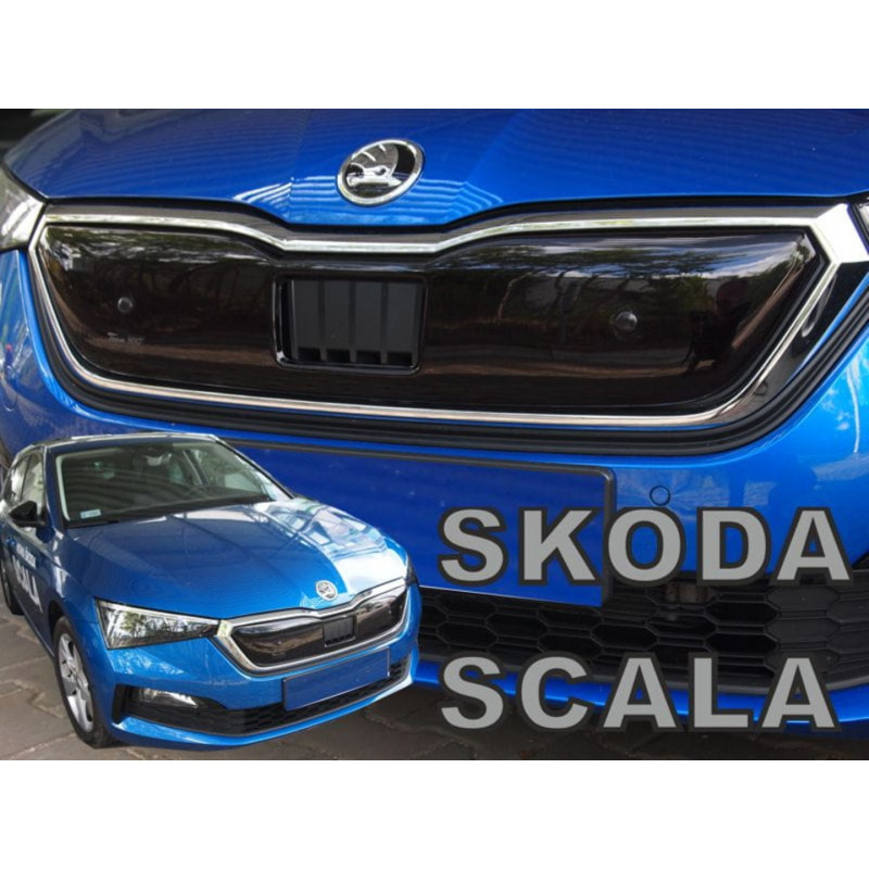 Φωτογραφία προϊόντος: SKODA SCALA 2019+ Κάλυμμα ψυγείου χειμώνα από εύκαμπτο φιλμ πλαστικό HEKO - 1 τεμ.