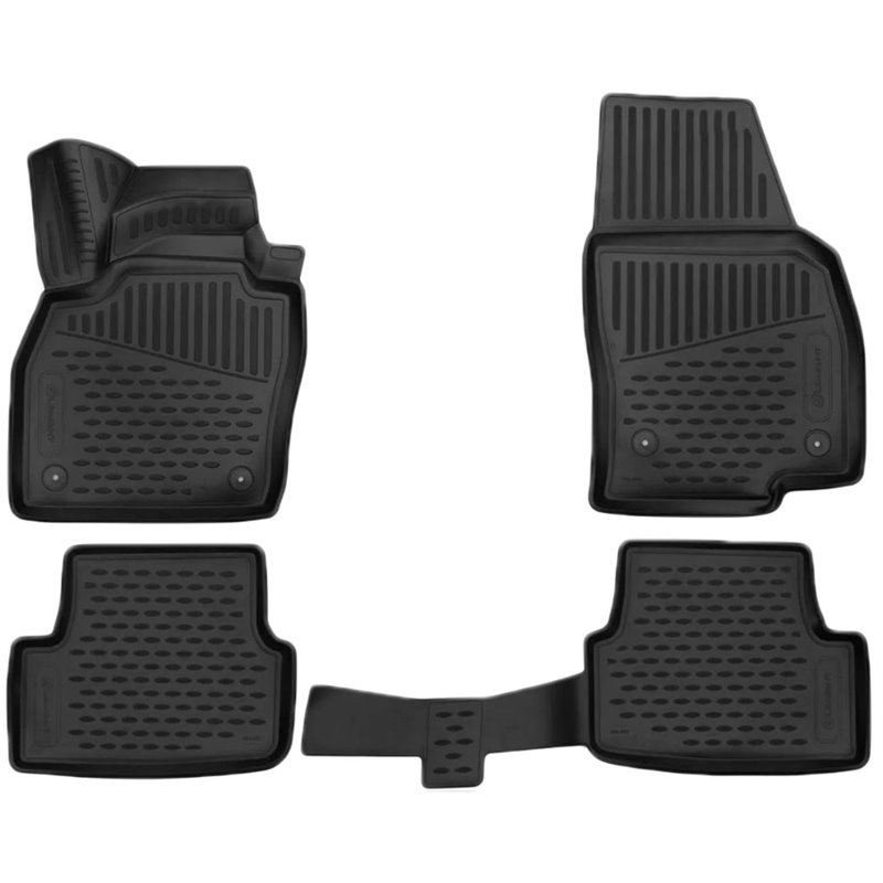 Φωτογραφία προϊόντος: NOVLINE Πατάκια Σετ για SEAT ALHAMBRA 5D 2017+ σε Σκάφη TPE, Μαύρο - 4 Τεμ.