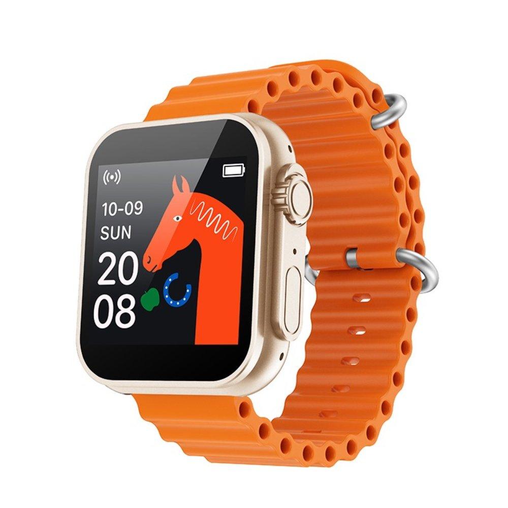 Φωτογραφία προϊόντος: OEM Smartwatch με Παλμογράφο και Απάντηση Κλήσεων – Μηνυμάτων U8 Ultra Πορτοκαλί
