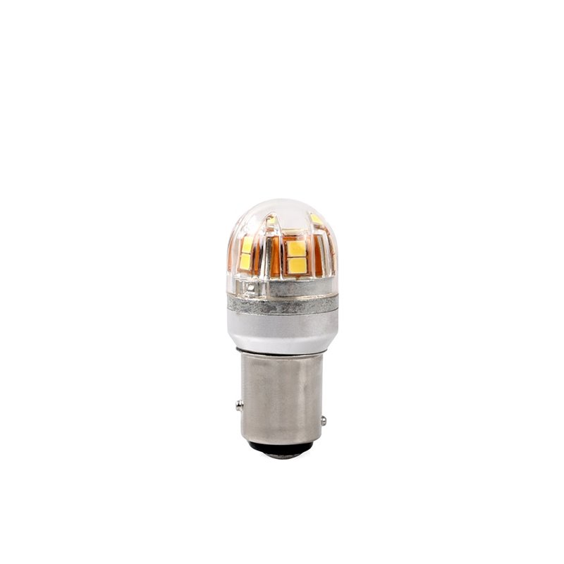 Φωτογραφία προϊόντος: M-Tech P21/5W LED 12/24V BAY15d 2,8W 15xSMD2835 Λευκό CAN-BUS BLISTER 1ΤΕΜ
