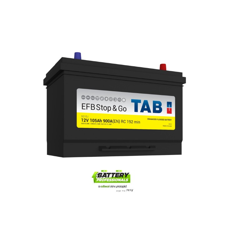 Φωτογραφία προϊόντος: Tab EFB Stop & Go 60519 12V 105Ah