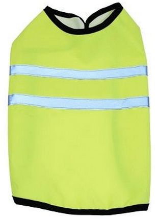 Φωτογραφία προϊόντος: Happypet petgear hi vis κίτρινο αδιάβροχο με αντανακλαστικό για σκύλους 35.5cm/14”