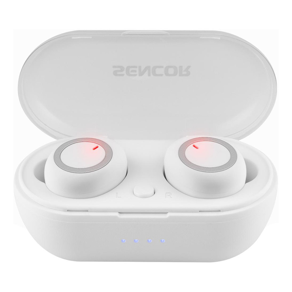 Φωτογραφία προϊόντος: Sencor SEP 510BT WH True Wireless Ακουστικά με βάση φόρτισης - Λευκό