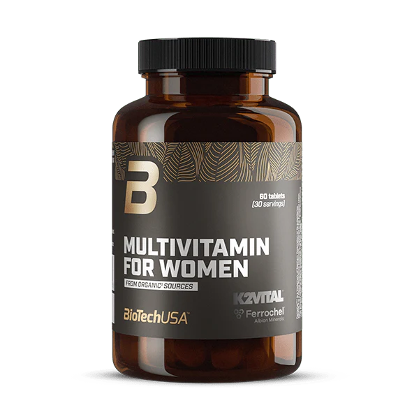 Φωτογραφία προϊόντος: BiotechUSA Biotech USA Multivitamin for Women Πολυβιταμίνη από Οργανικές Πηγές 60 ταμπλέτες