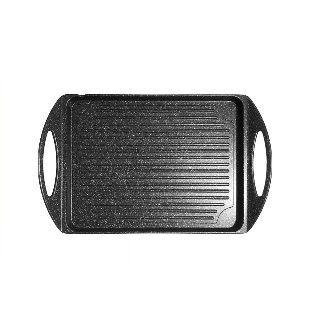 Φωτογραφία προϊόντος: Πλάκα Ψησίματος Grill Αντικολλητική 35x25cm (640420) GUSTO CASA