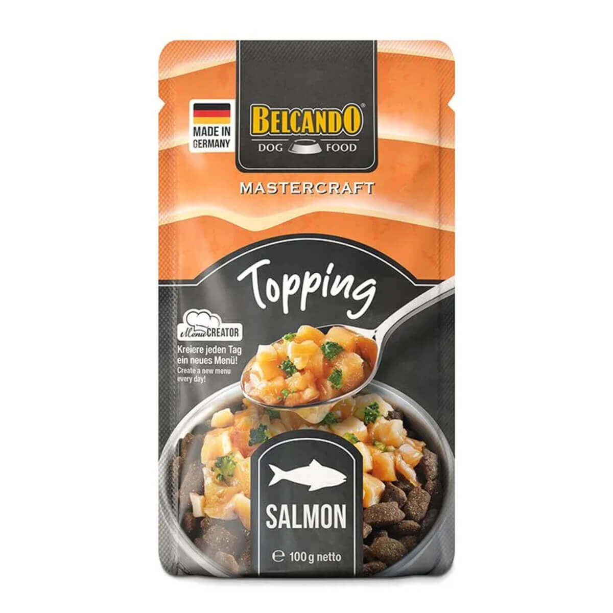 Φωτογραφία προϊόντος: Belcando Mastercraft Topping Σολομός & Μπρόκολο 100gr