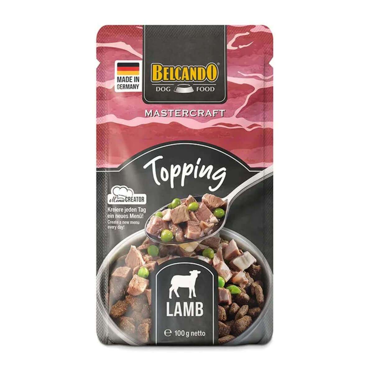 Φωτογραφία προϊόντος: Belcando Mastercraft Topping Αρνί & Μπιζέλια 100gr