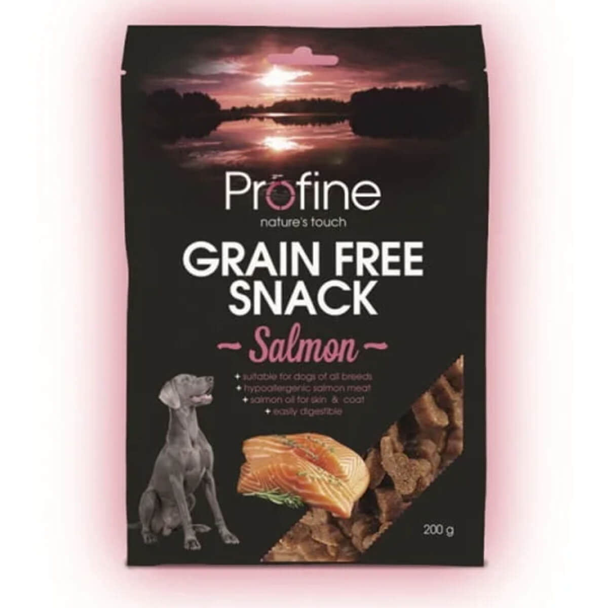 Φωτογραφία προϊόντος: Profine Nature's Touch Λιχουδιές Σκύλου χωρίς Σιτηρά με Σολομό 200gr