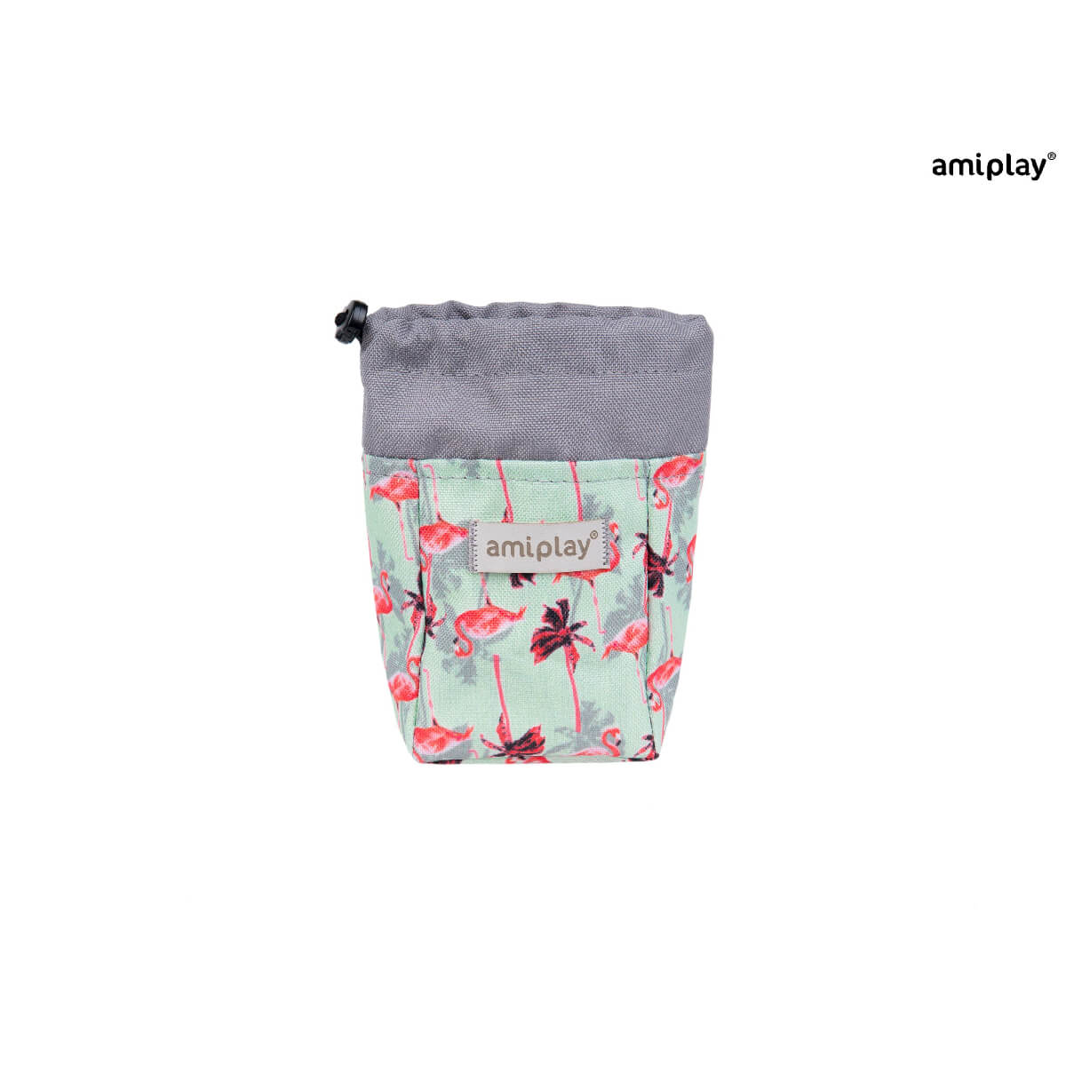 Φωτογραφία προϊόντος: Amiplay BeHappy Treats Dispenser - Flamingo - 8x6x10cm