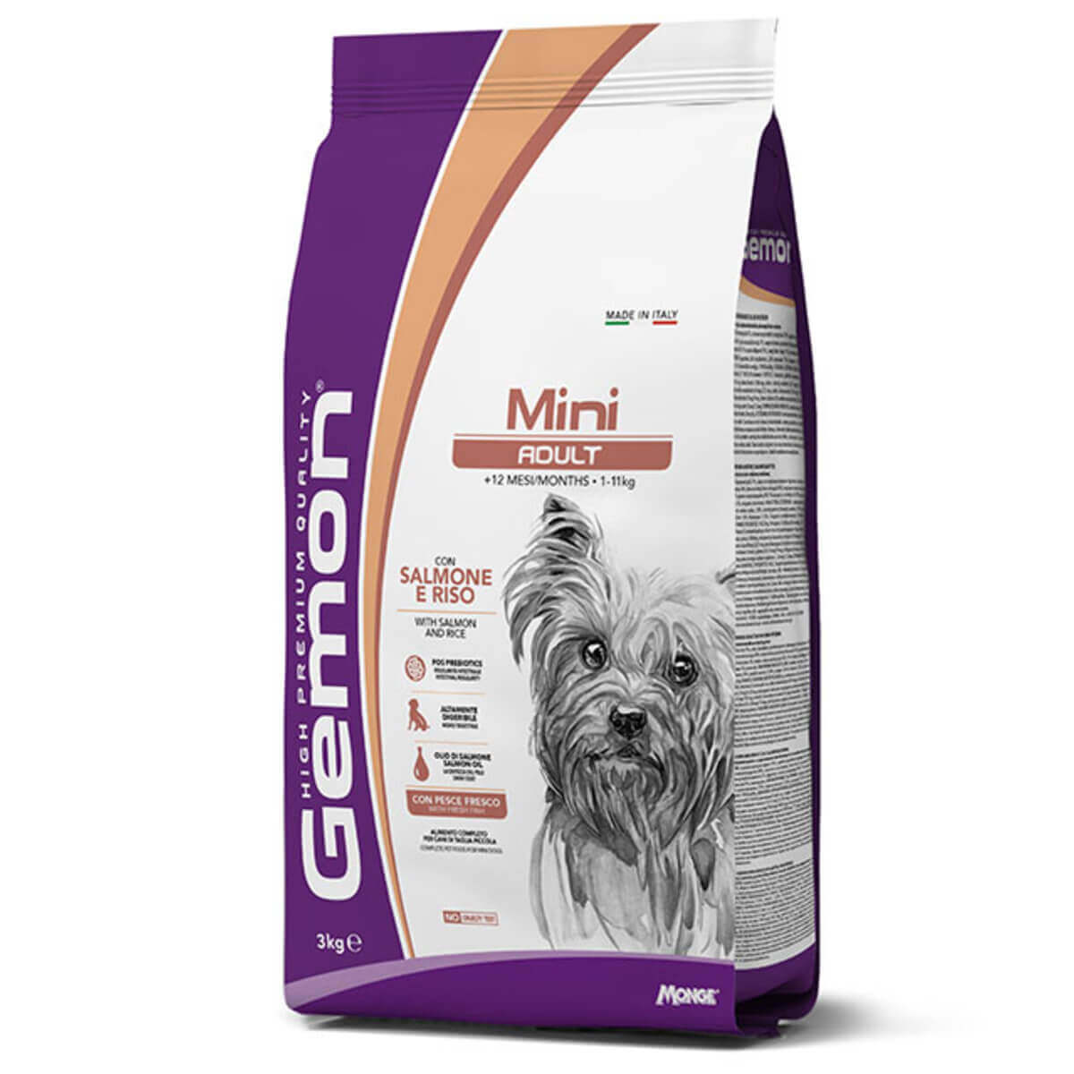Φωτογραφία προϊόντος: Gemon Mini Adult Salmon & Rice 3kg
