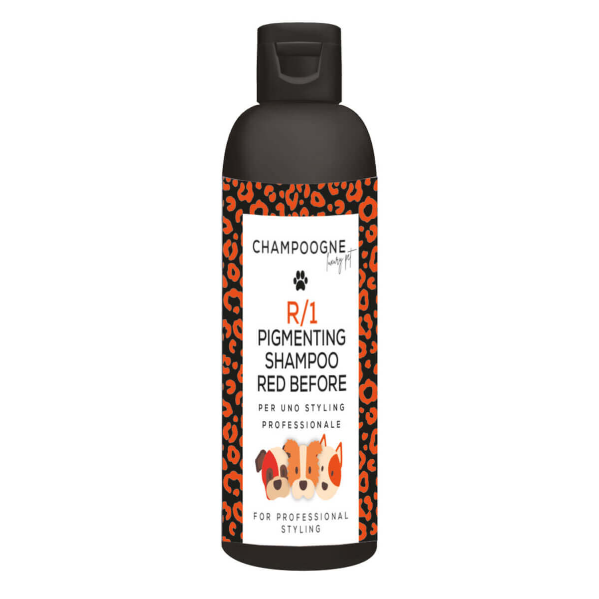 Φωτογραφία προϊόντος: CHAMPOOGNE Pigmenting Shampoo Red R/1 Before - Σαμπουάν Για Κόκκινα Τριχώματα 1lt